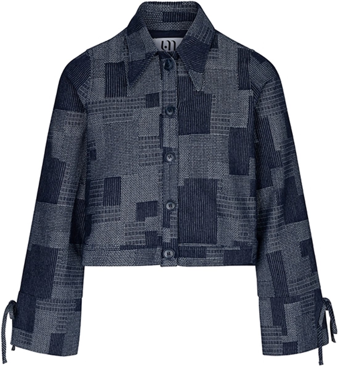 lofty manner - RI05 - Blouse Ilja - Patchwork Straight - Blouse Ilja - Patchwork Straight