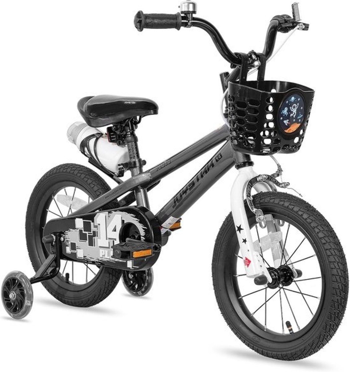 Kinderfiets 12 t/m 18 inch voor Jongens en Meisjes met Zijwieltjes