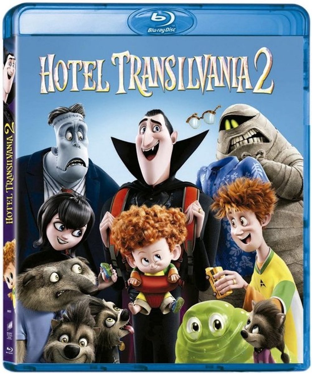 Animatiefilm: Hotel Transylvania 2 op DVD of Blu-ray