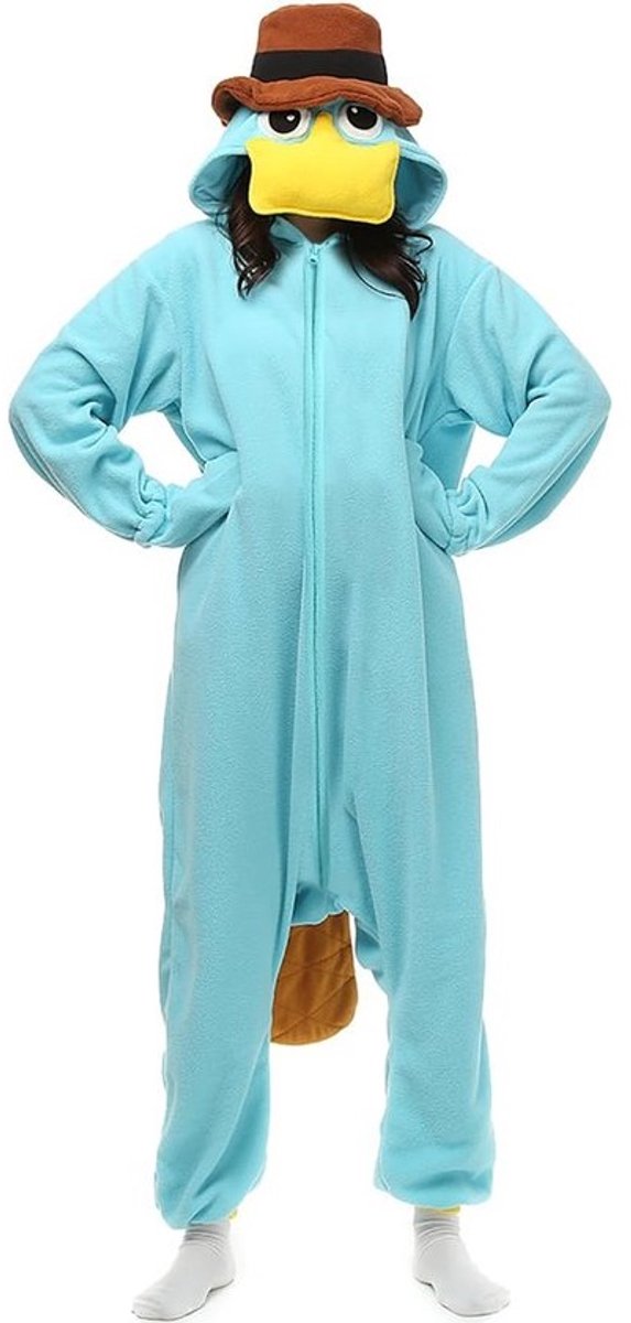 Dames en Heren Onesie Pyjama Dierenkostuum Jumpsuit voor Carnaval, Halloween of Slapen