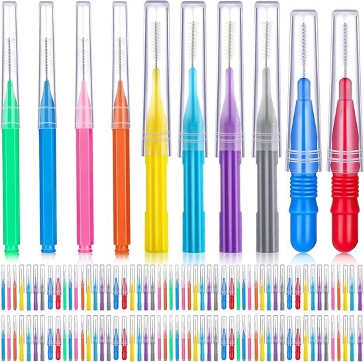 100x Interdentale Ragers & Tandenstokers voor Effectieve Mondhygiëne