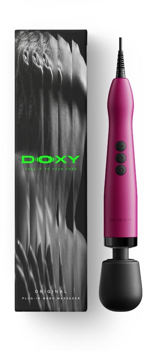Doxy 2.0 - Original Plug-In Wand Vibrator- Pink