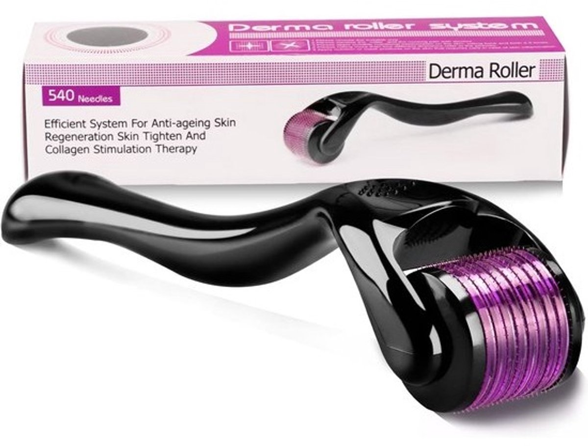 Derma Roller Micro Naalden 0,25 mm voor Huidverjonging Gezicht en Haarstimulatie
