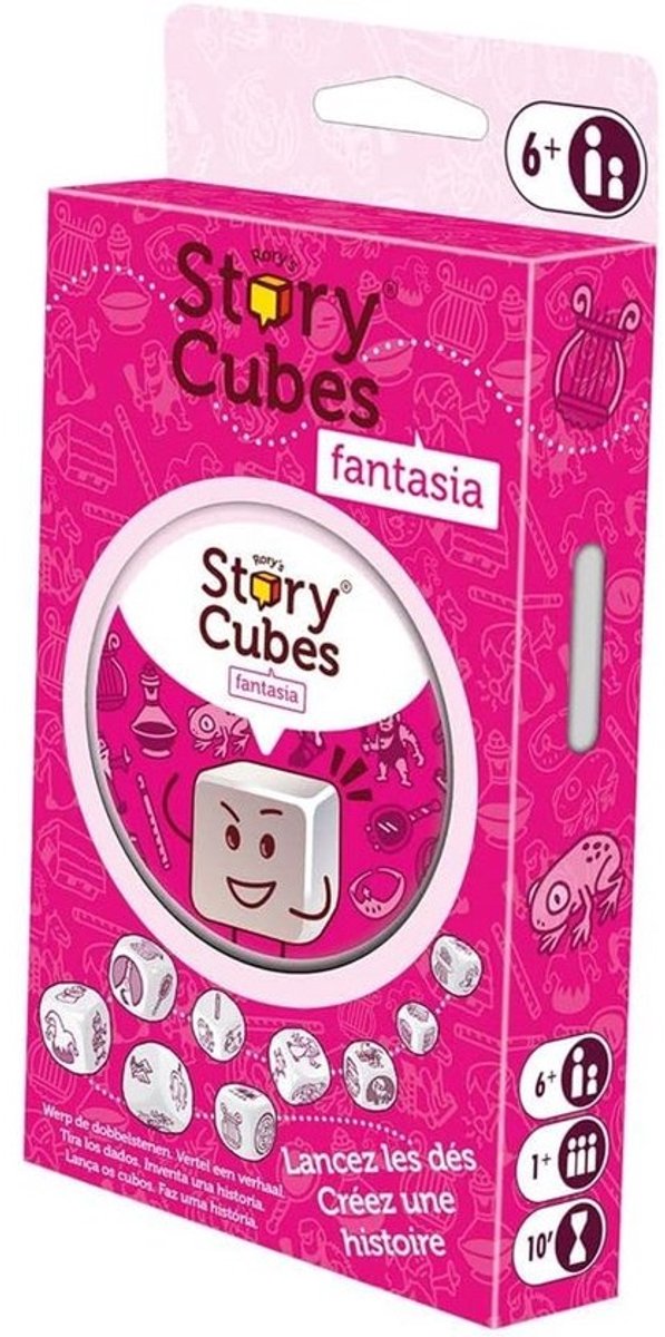 Fantasie Verhalen Dobbelspel - Creativiteit en Verbeelding Stimuleren, Vanaf 6 Jaar