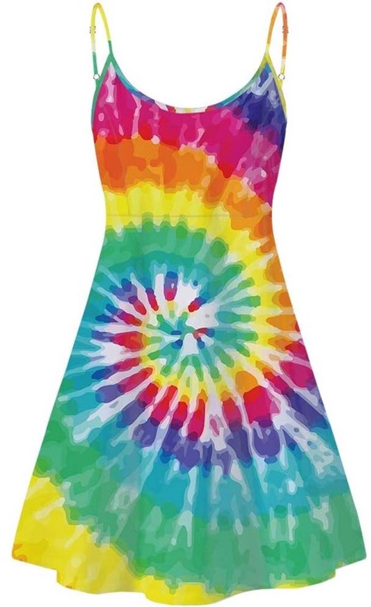 Losse Zomerjurk Dames met Riem Casual Swing Jurk voor Strand en Vakantie
