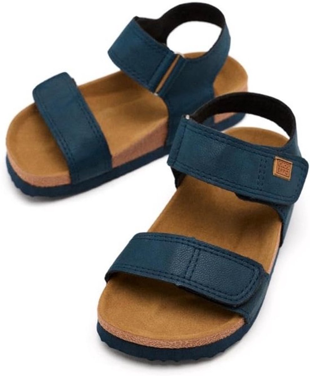 Comfortabele Jongens Teenslippers Blauw - Waterdicht en Verstelbaar