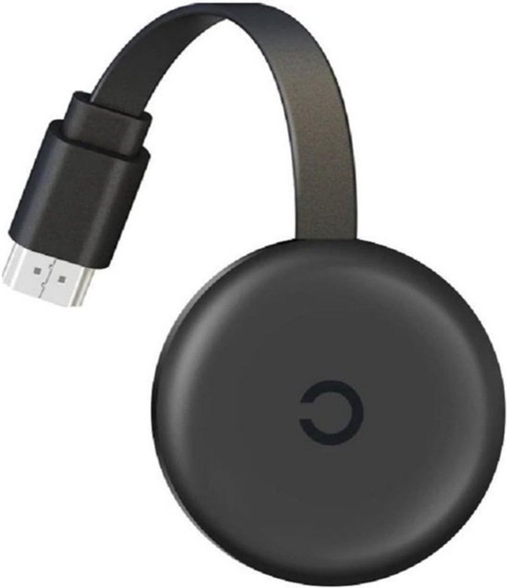 Draadloze Display Adapter voor HDMI Streaming en Scherm Delen, 4K en 1080P, 2.4GHz/5GHz WiFi, AirPlay en Miracast, Plug and Play, Zwart
