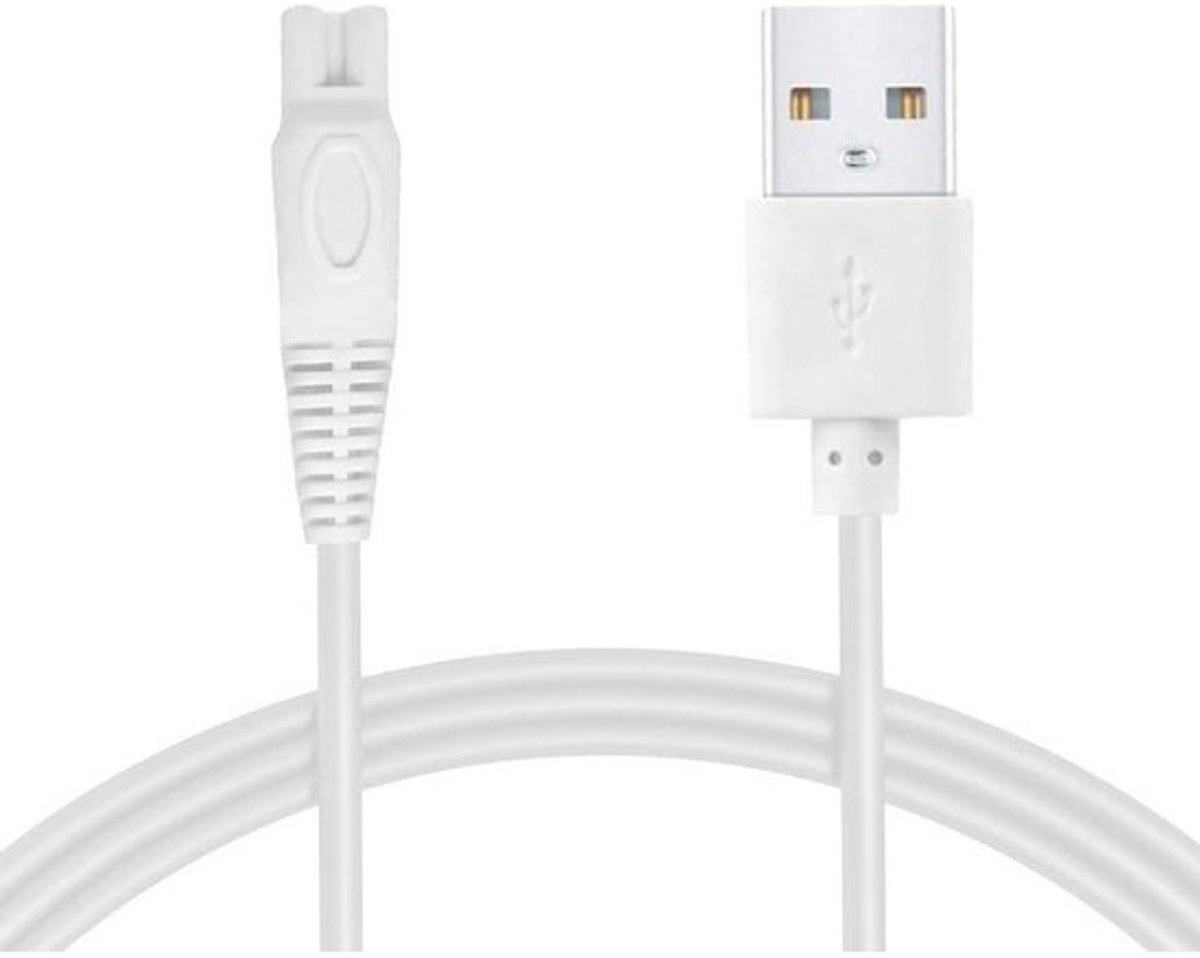 USB Oplaadkabel voor Elektrisch Scheerapparaat - Vervangende Voedingsdraad