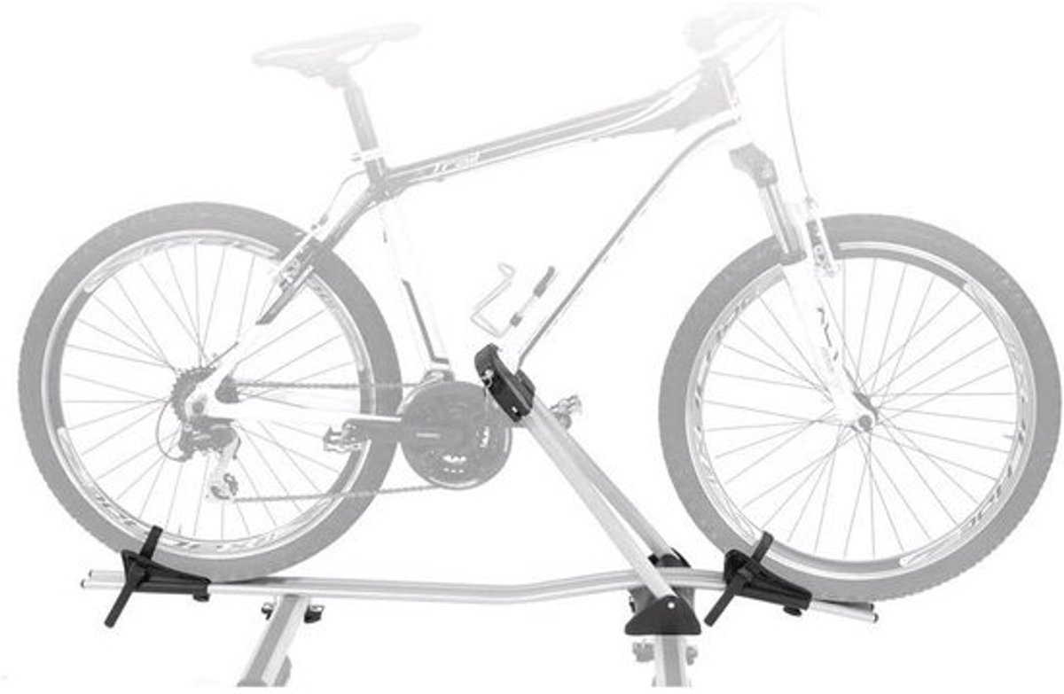 Aluminium Fietsendrager voor op het Dak - Verstelbaar en Afsluitbaar