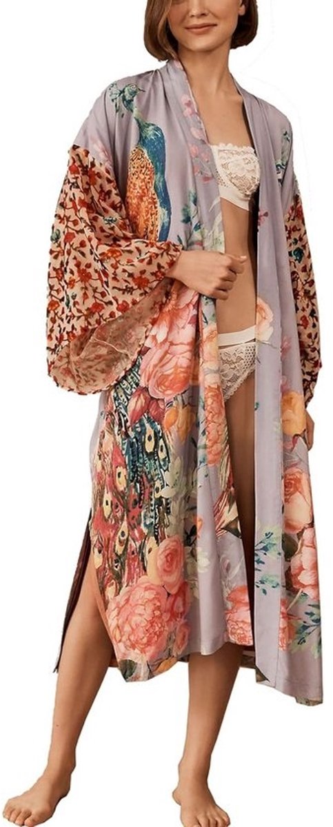 Bohemian Maxi Jurk Voor Dames - Luchtige Kaftan Strandjurk Zomer Loose Fit