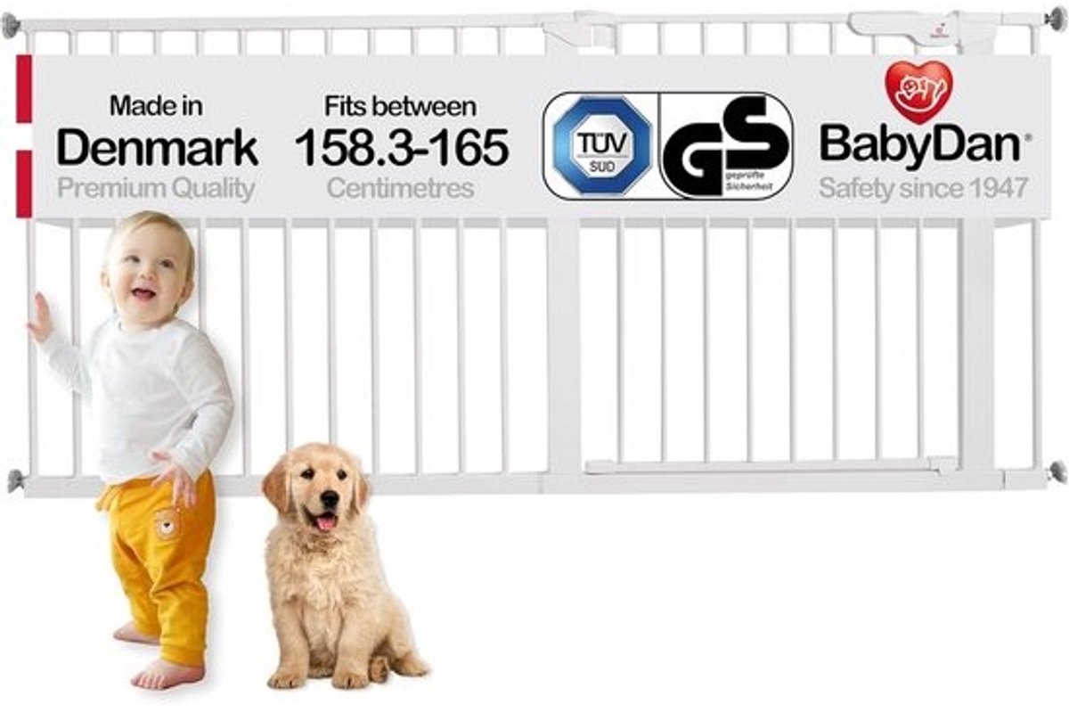 Extra Breed Traphek voor Brede Doorgangen en Trappen - Drukbevestiging
