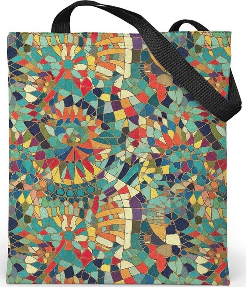 Stijlvolle Tote Bag Met Ritssluiting Voor Dames - Grote Jute Tas Met Binnenvak