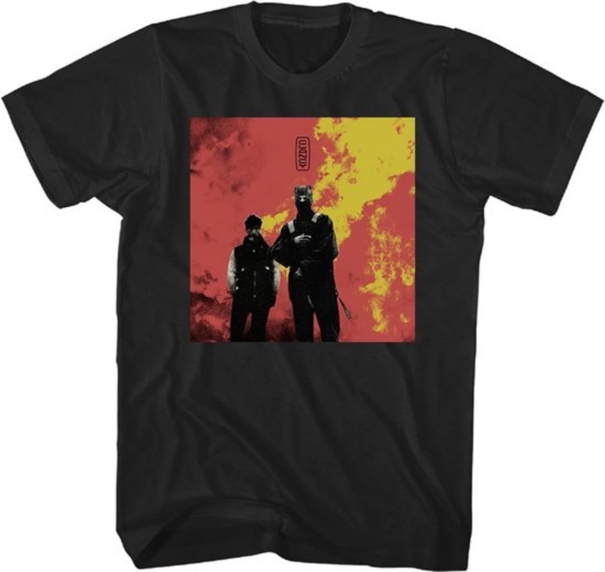 Alternatieve Rock Graphic Tee met Album Cover Print - Volwassen T-shirt Korte Mouwen