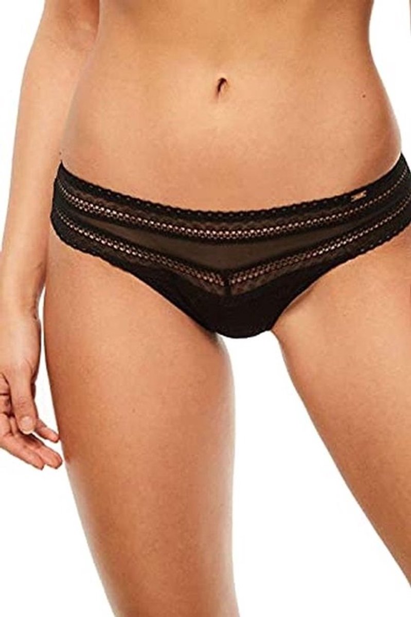 Chantelle Festivite Co Dames Boxershorts - Zwart - Maat 40