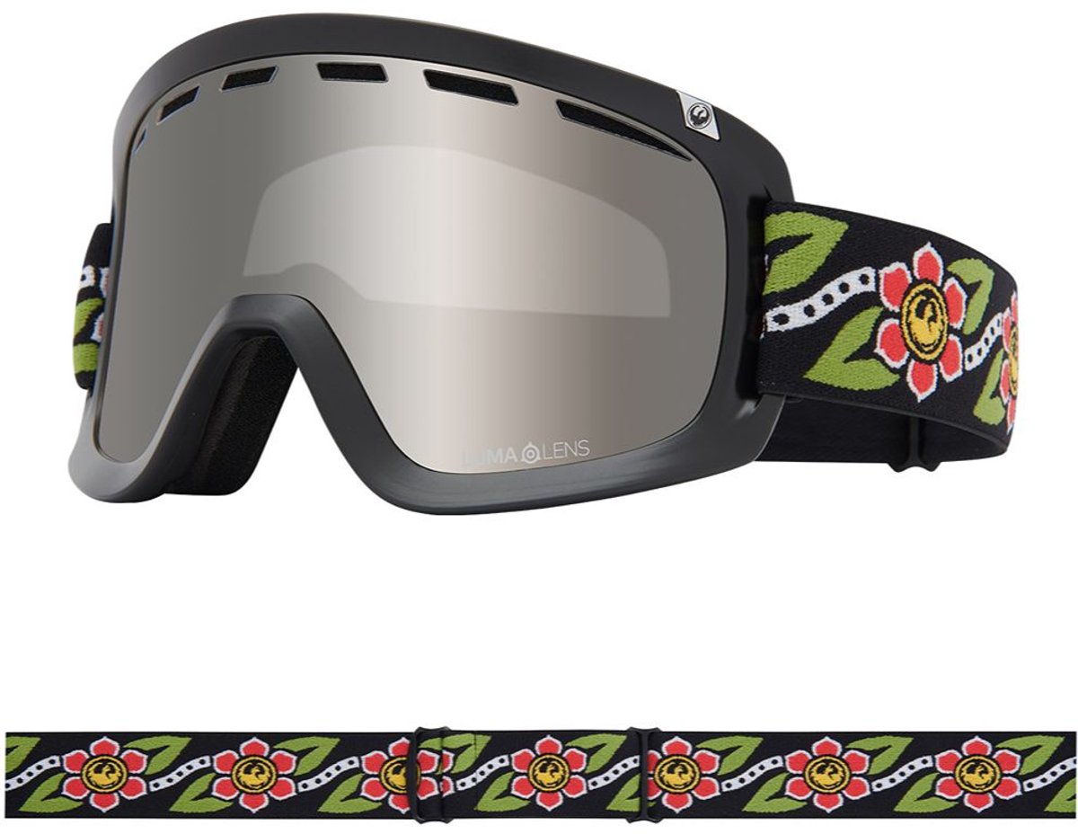 Dragon Alliance D1 OTG Skibril - Mikkel Bang 2026/Silver Ionized & Amber