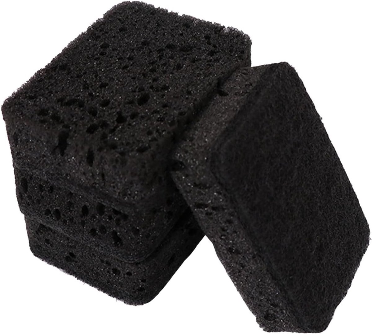 Set van 4 Niet-Krasende Schoonmaak Sponsen voor Afwassen, Absorberende Keukenspons en Reinigingsdoeken voor Potten en Keukenoppervlakken