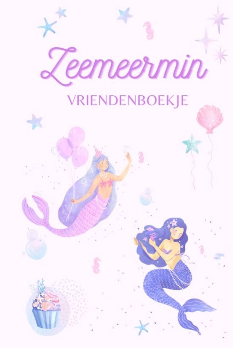 Vriendenboekje Zeemeermin Thema voor School en Klas