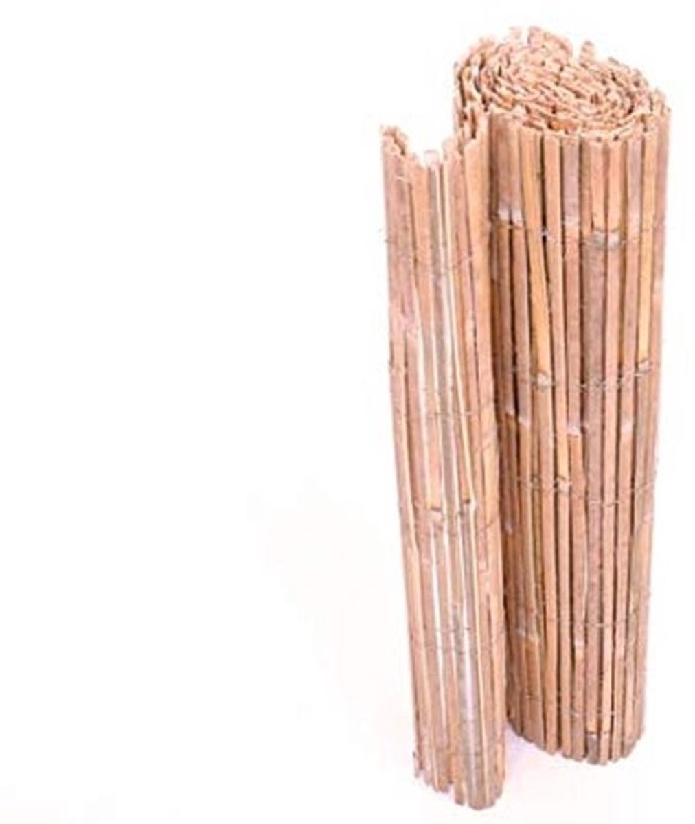 Inkijkwerende bamboemat 200 x 500 cm - Natuurlijke bescherming voor tuin en balkon