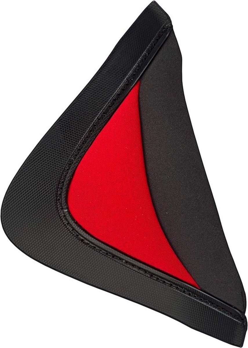 Vervangend winddeflector kinnetje voor Motorcross en Adventure Helmen Zwart