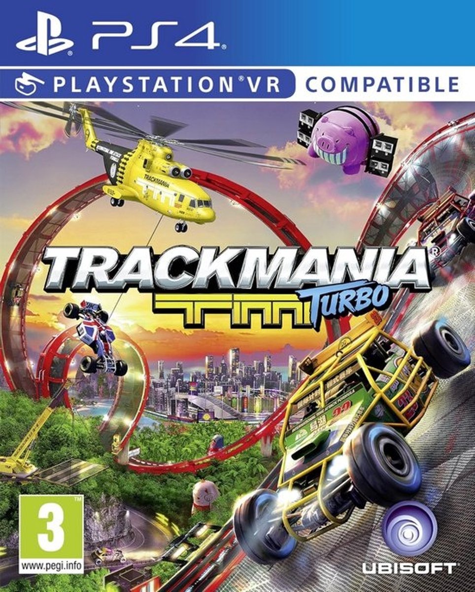Ultieme Racegame voor PS4 - Arcade Racing, Track Builder & Meer