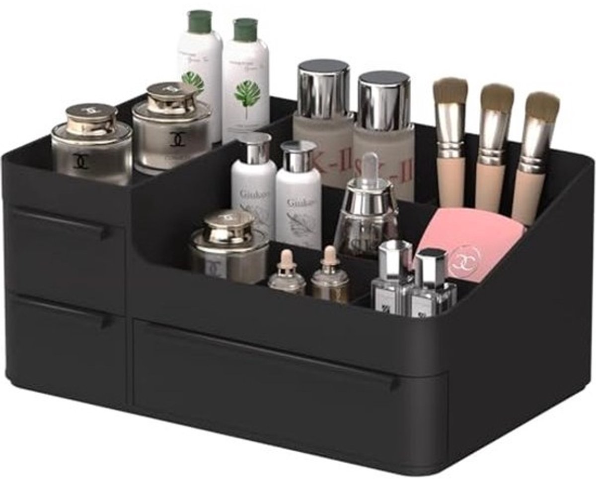 Makeup Organizer met Laden voor Cosmetica - Perfecte Oplossing voor Badkamer en Bureau