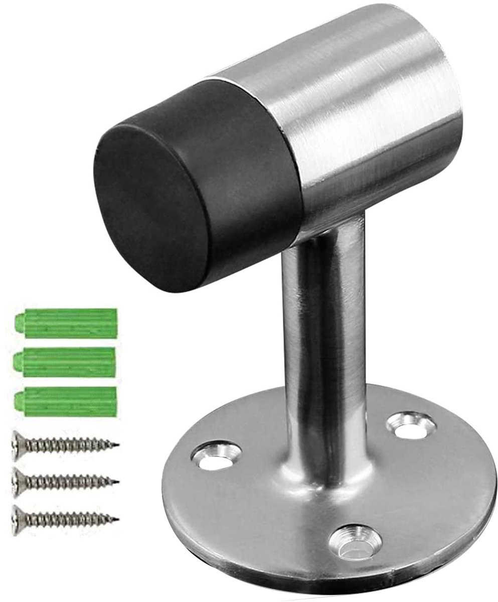 Deurstopper - RVS - Voor wandmontage