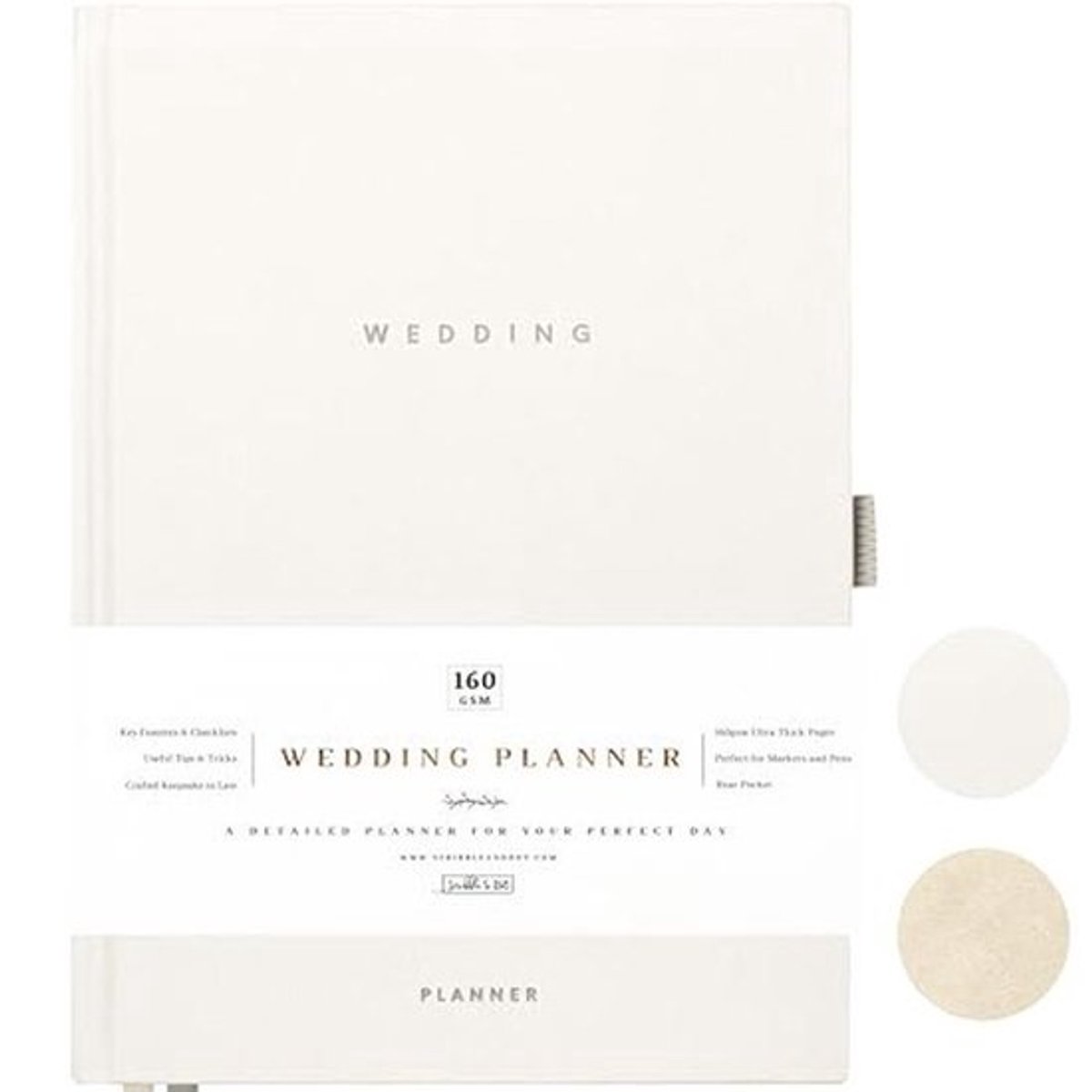 Minimalistische A5/B5 Trouwen Planner