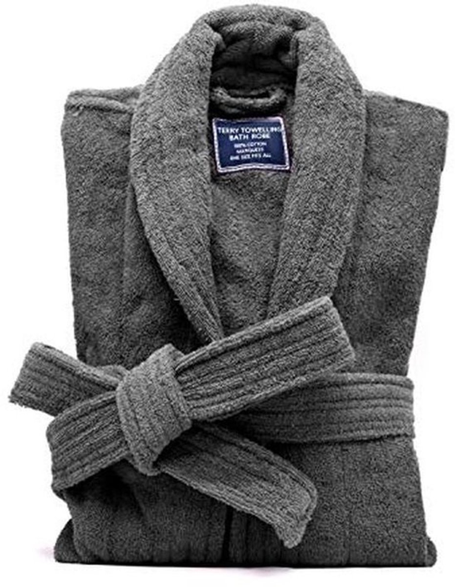 Dikke Pluche Badjas van Katoen - Comfortabel en Warm Housecoat
