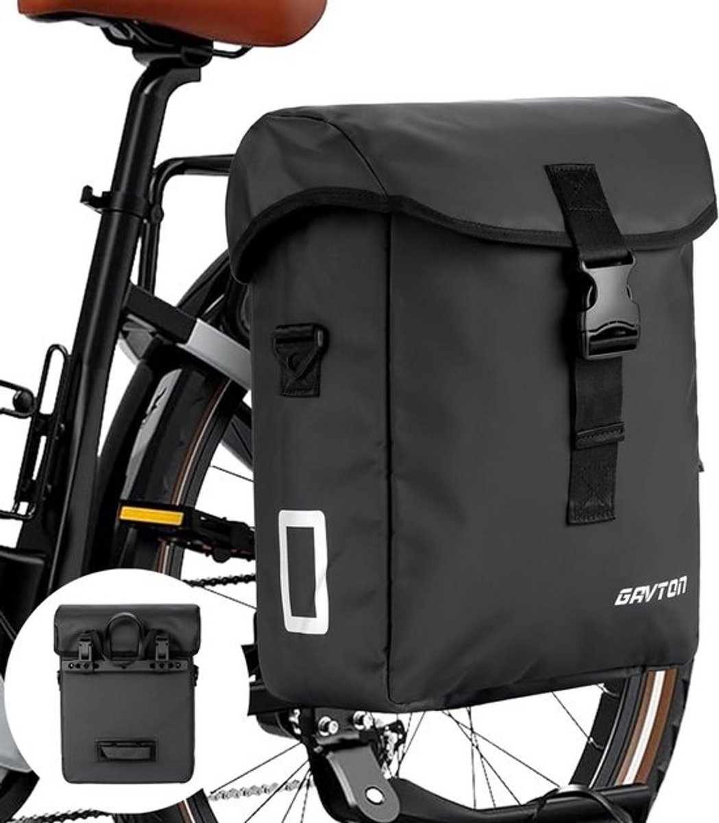 Waterdichte Fietstas 50 Liter - Grote Achterband Tas voor Trekking en Fietstochten