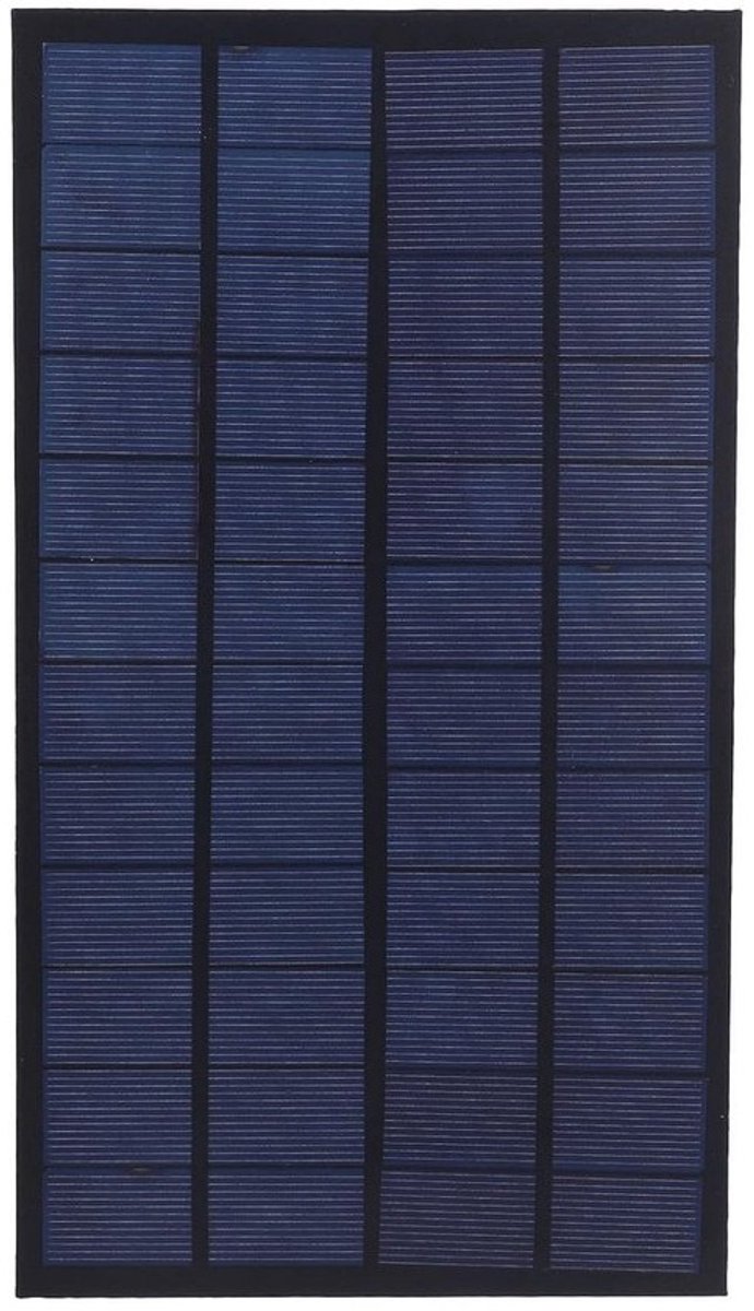 Mini Zonnepaneel 12V 7W Polycristallijn Hoge Conversie voor Buitenverlichting