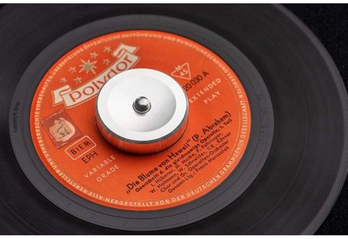 Hoogwaardige Vinyl Adapter voor 7 Inch Singels - Universele Draaitafel Toebehoren