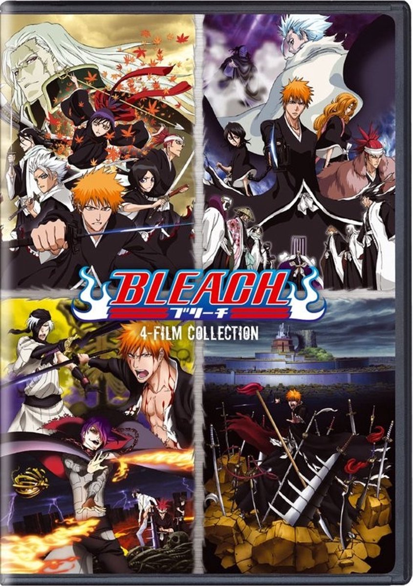 Animeserie Collectie: Alle 4 Bleach Films Compleet