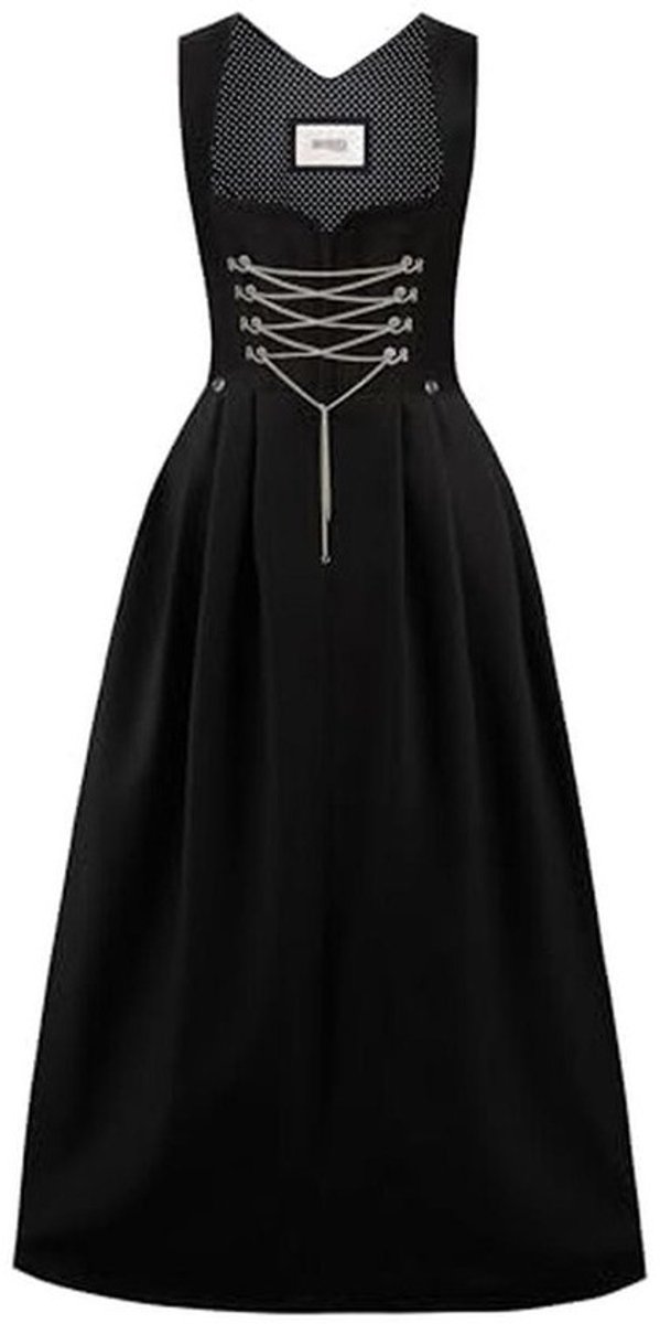 Elegante zwarte dirndl voor dames - Ideaal voor feesten en evenementen
