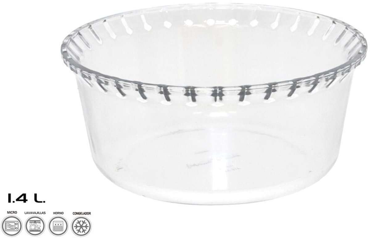 Marinex | Soufflévorm - 18 cm - 1400 ml - glas - ovenschaal