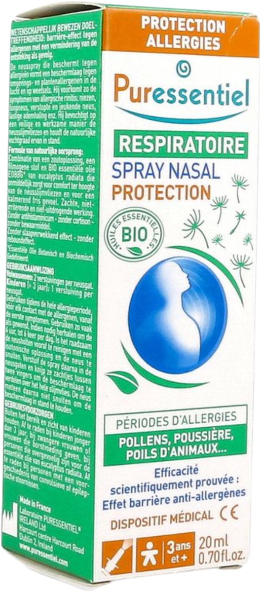 Puressentiel Ademhaling Beschermende Neusspray 20 ml