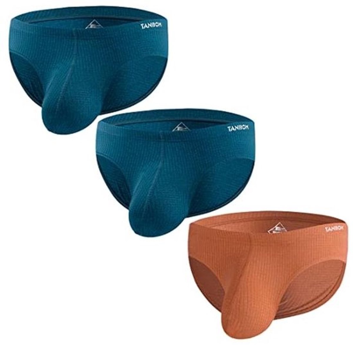 Verbeterende Heren Ondergoed Slips met Grote Pouch en Comfortabele Pasvorm