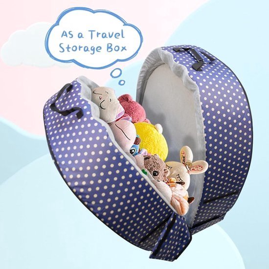 RFWR® Opvouwbaar Reisbed voor Peuters en Baby's met Zacht Matras - Wasbaar en Waterdicht — afbeelding 3