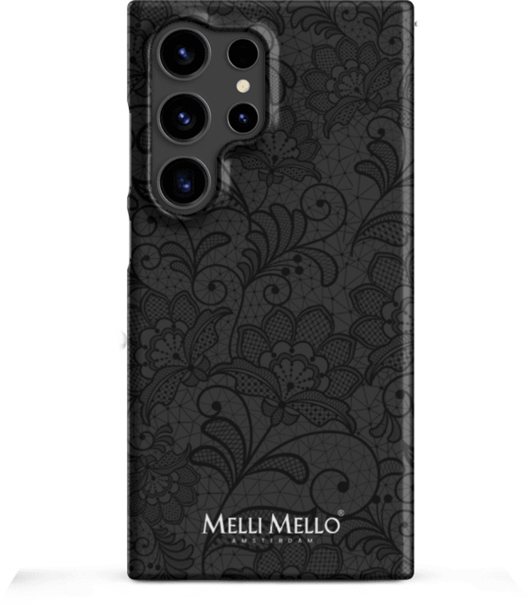 Melli Mello Telefoonhoesje Midnight Lace (Hard Case) - Samsung Galaxy S24 Ultra