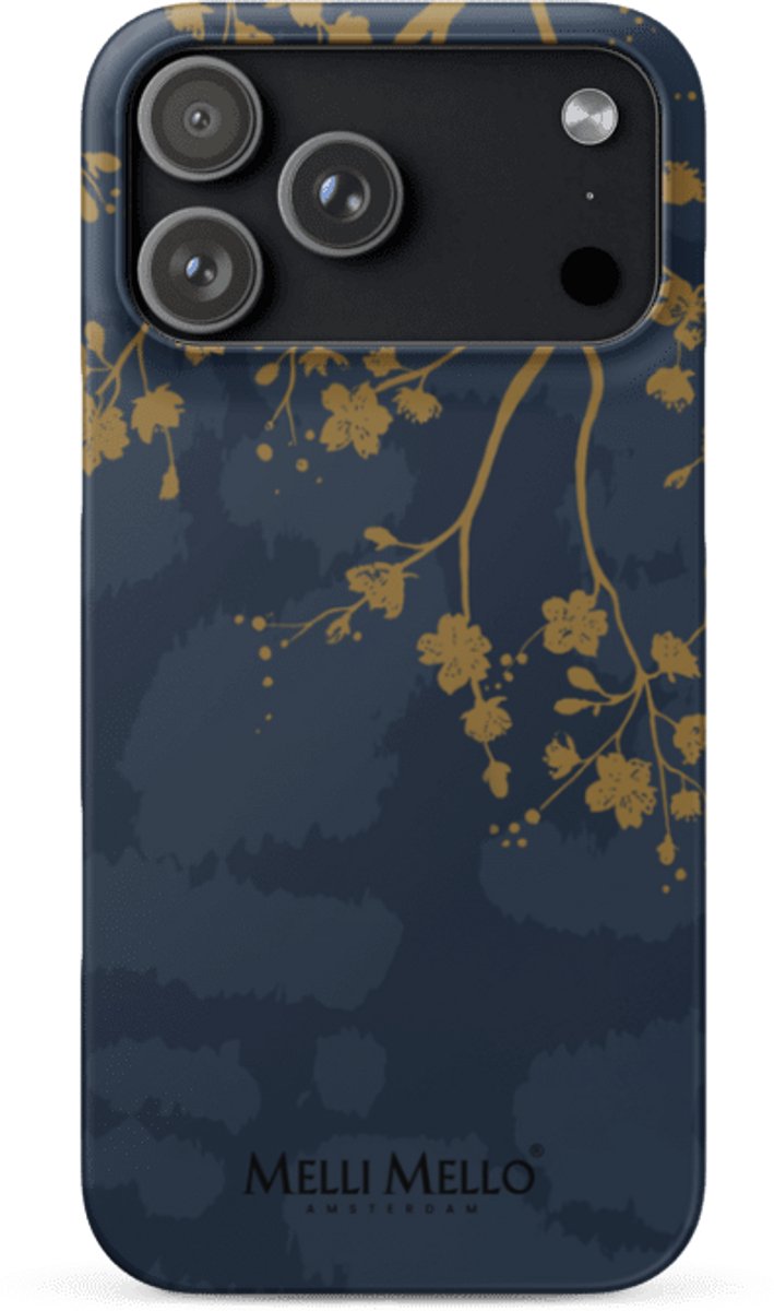 Melli Mello Telefoonhoesje Golden Branch (Hard Case) - Apple iPhone 17 Pro Max
