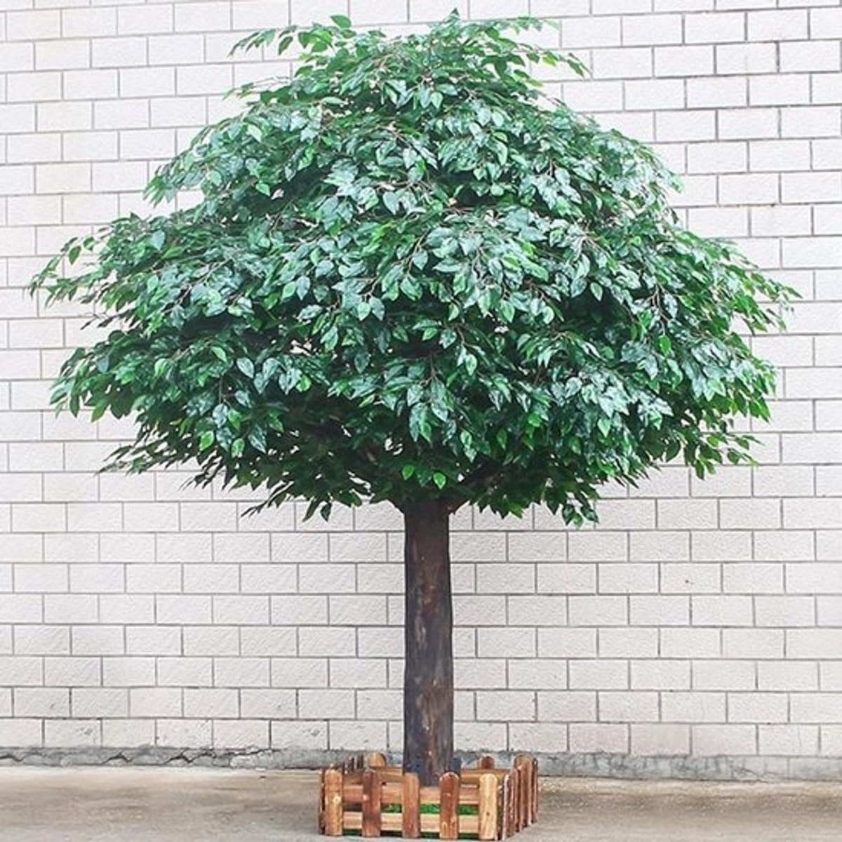 Kunstmatige Bananenboom - Decoratieve Boom - Binnen Decoratie - Echte Houten Stam - Groen