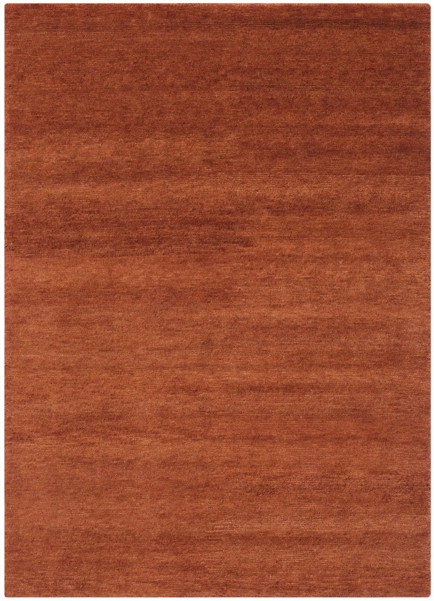Lino Heritage Orange Vloerkleed 170x240cm - Handgeknoopt Vloerkleed van Pure Wol - 100% Handgesponnen Wol – 4,5 kg/m² - 57.800 knopen/m² - 15mm dik - Hoogwaardig Oranje Vloerkleed voor Woonkamer, Slaapkamer, Hal of Eetkamer