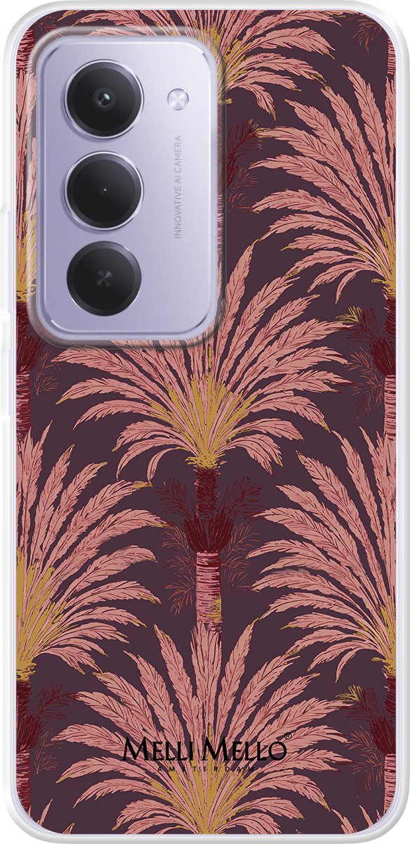 Melli Mello Telefoonhoesje Crimson Palm (Soft case) - Apple iPhone 11 Pro