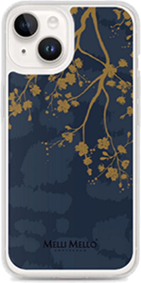 Melli Mello Telefoonhoesje Golden Branch (Soft case) - Apple iPhone 14