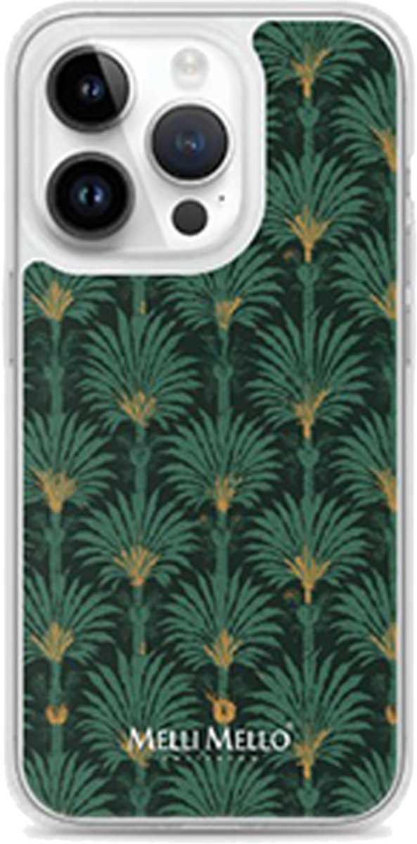 Melli Mello Telefoonhoesje Emerald Grove (Soft case) - Apple iPhone 14 Pro