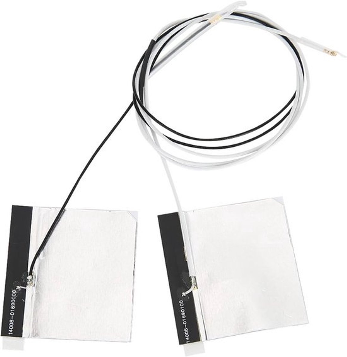 Interne WiFi Antenne - M.2 Antenne Kabel - Laptop Netwerk - Dubbel Kanaal - 2 Lengtes - Zilver