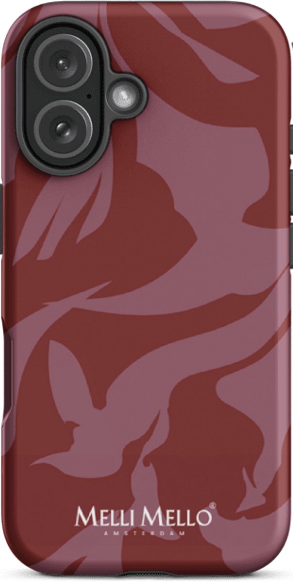 Melli Mello Telefoonhoesje Crimson Wave (Tough Case) - Apple iPhone 16