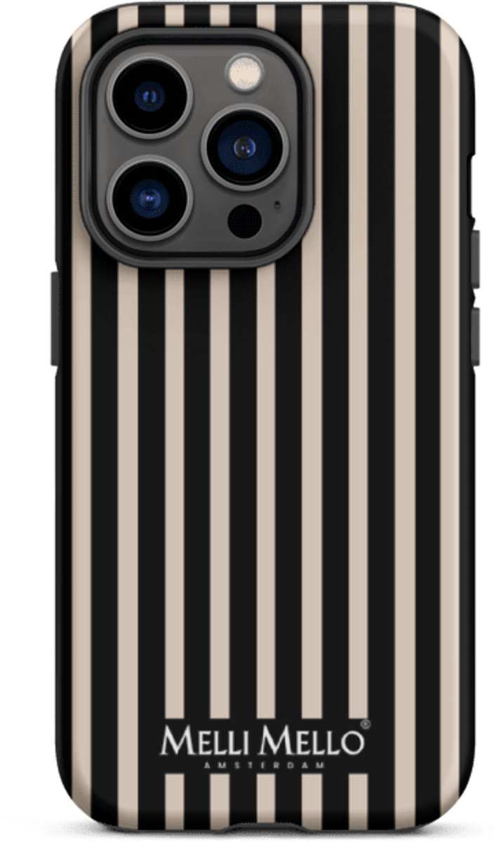 Melli Mello Telefoonhoesje Midnight Lines (Tough Case) - Apple iPhone 14 Pro