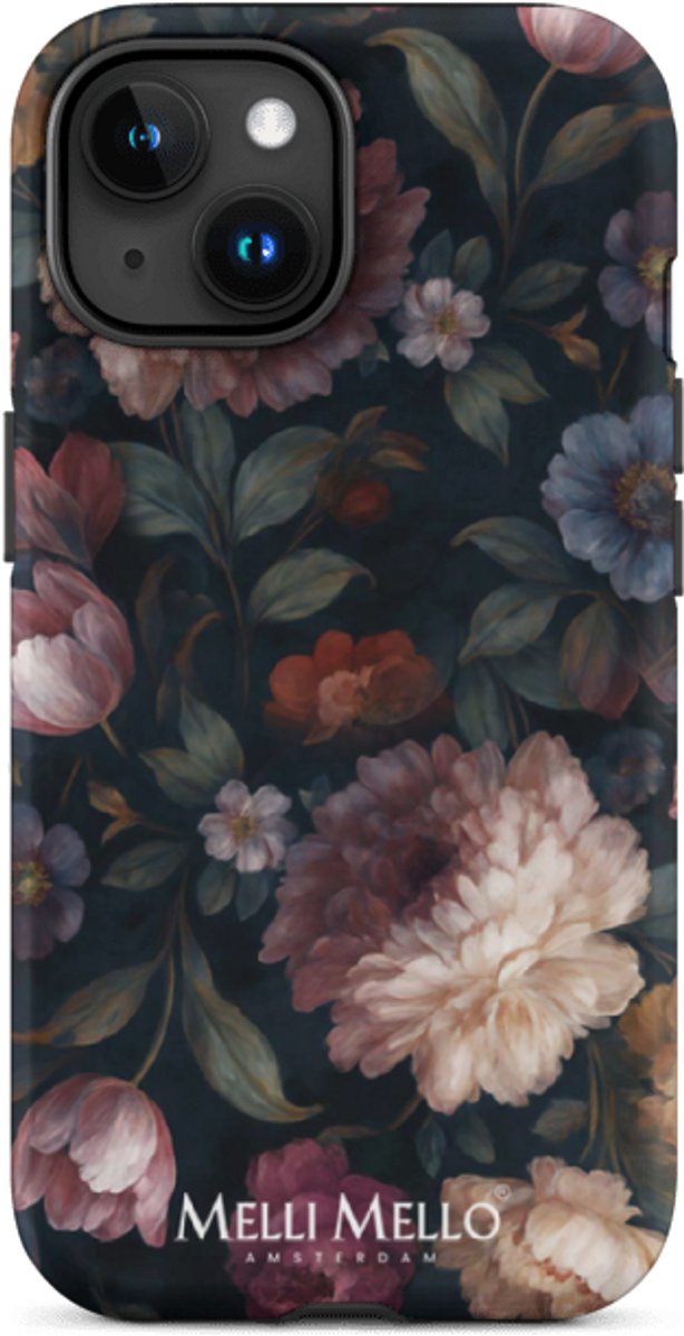 Melli Mello Telefoonhoesje Noir Bloom (Tough Case) - Apple iPhone 15