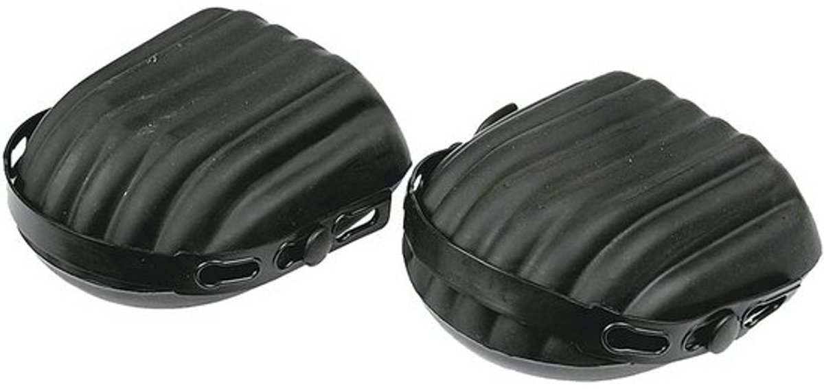 Kniebeschermers - Werken op knieën - Bescherming bij klussen - Zacht rubber materiaal - 8 x 24 x 30 cm
