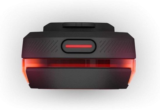 Fiets Radar Achterlicht - Achteruitkijk Radar - Veilig Fietsen - Detecteert Voertuigen - 99x40x20 MM - Rood — afbeelding 3